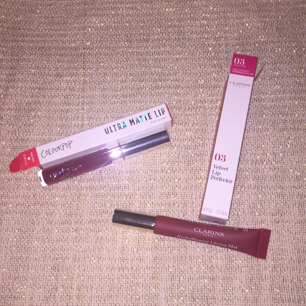 Colourpop and Clarins lip bundle - Picture 1 of 5